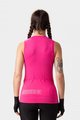 ALÉ Kolesarski dres brez rokavov - COLOR BLOCK LADY - rožnata