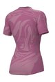 ALÉ Kolesarska  majica s kratkimi rokavi - ETESIA LADY - rožnata