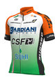 ALÉ Kolesarski dres s kratkimi rokavi - BARDIANI CSF 2019 - večbarvno