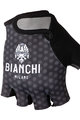 Bianchi Milano Kolesarske rokavice s kratkimi prsti - ALVIA - bela/črna