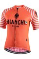 BIANCHI MILANO Kolesarski dres s kratkimi rokavi - ALTANA LADY - rožnata