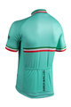 BIANCHI MILANO Kolesarski dres s kratkimi rokavi - ISALLE - modra