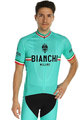BIANCHI MILANO Kolesarski dres s kratkimi rokavi - ISALLE - modra