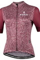 BIANCHI MILANO Kolesarski dres s kratkimi rokavi - SOSIO LADY - vijolična