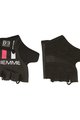 Biemme Kolesarske rokavice s kratkimi prsti - STRAPS - rožnata/črna/bela