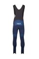 BIORACER Kolesarske dolge hlače z naramnicami - INEOS GRENADIERS 2023 ICON TEMPEST WINTER - modra