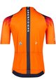 BIORACER Kolesarski dres s kratkimi rokavi - INEOS GRENADIERS 2023 ICON TRAINING - modra/oranžna