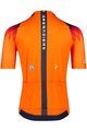 BIORACER Kolesarski dres s kratkimi rokavi - INEOS GRENADIERS 2023 ICON TRAINING - modra/oranžna