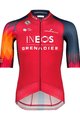 BIORACER Kolesarski dres s kratkimi rokavi - INEOS GRENADIERS 2023 EPIC RACE - rdeča/modra