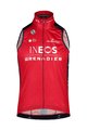 BIORACER Kolesarski brezrokavnik - INEOS GRENADIERS 2023 ICON RACE WIND - modra/rdeča