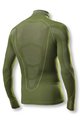 BIOTEX Kolesarska  majica z dolgimi rokavi - POWERFLEX WARM - zelena