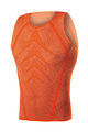 BIOTEX Kolesarska majica brez rokavov - POWERFLEX - oranžna