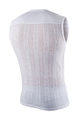 BIOTEX Kolesarska  majica brez rokavov - WINDPROOF - bela