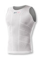 BIOTEX Kolesarska majica brez rokavov - SUN - bela