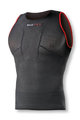 BIOTEX Kolesarska majica brez rokavov - SUN  - črna