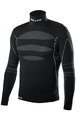 BIOTEX Kolesarska  majica z dolgimi rokavi - BIOFLEX WARM - črna
