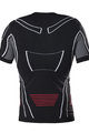 BIOTEX Kolesarska  majica s kratkimi rokavi - HIGHTECH WARM - črna