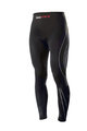 BIOTEX Kolesarske dolge hlače brez naramnic - SMART COMPRESSION - črna