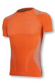 BIOTEX Kolesarska  majica s kratkimi rokavi - BIOFLEX RAGLAN - oranžna