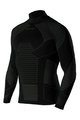 BIOTEX Kolesarska  majica z dolgimi rokavi - ICEBREAK - črna/siva