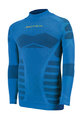 BIOTEX Kolesarska  majica z dolgimi rokavi - WARM EFFECT JUNIIOR - modra