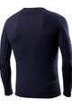 BIOTEX Kolesarska  majica z dolgimi rokavi - CALORE MERINO - modra