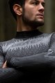 BIOTEX Kolesarska  majica z dolgimi rokavi - 3D TURTLENECK - črna