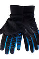 BIOTEX Kolesarske  rokavice z dolgimi prsti - SUPERWARM - modra/črna