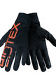 BIOTEX Kolesarske  rokavice z dolgimi prsti - THERMAL TOUCH GEL - oranžna/črna