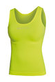BIOTEX Kolesarska majica brez rokavov - SUN LADY - rumena