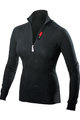 BIOTEX Kolesarska  majica z dolgimi rokavi - REFLEX WARM LADY - črna