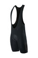 BIOTEX Kolesarske kratke hlače z naramnicami - EMANA - črna