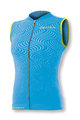 BIOTEX Kolesarski dres brez rokavov - SOFFIO LADY - svetlo modra