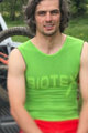 BIOTEX Kolesarska  majica brez rokavov - REVERSE - zelena