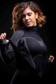 BIOTEX Kolesarska  majica z dolgimi rokavi - POWERFLEX LADY WARM - črna