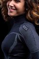 BIOTEX Kolesarska  majica z dolgimi rokavi - POWERFLEX LADY WARM - črna