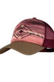 BUFF Kolesarska kapa - TRUCKER SYKORA - bordo/rjava