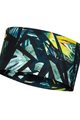 BUFF Kolesarski trak za lase - COOLNET UV® WIDE - rumena/modra