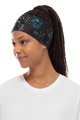 BUFF Kolesarski trak za lase - COOLNET UV® WIDE - svetlo modra/črna