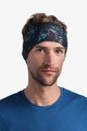 BUFF Kolesarski trak za lase - COOLNET UV® WIDE - svetlo modra/črna