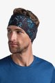 BUFF Kolesarski trak za lase - COOLNET UV® WIDE - svetlo modra/črna