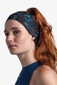 BUFF Kolesarski trak za lase - COOLNET UV® WIDE - svetlo modra/črna