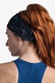 BUFF Kolesarski trak za lase - COOLNET UV® WIDE - svetlo modra/črna