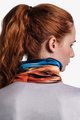 BUFF Kolesarski grelnik vratu - COOLNET UV® EDUR - oranžna/modra