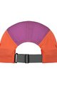 BUFF Kolesarska kapa - SISH TANGERINE - oranžna/vijolična