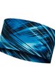 BUFF Kolesarski trak za lase - COOLNET UV® WIDE - svetlo modra/modra