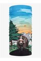 BUFF Kolesarski grelnik vratu - ECOSTRETCH BEAR - zelena/modra/oranžna