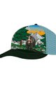 BUFF Kolesarska kapa - TRUCKER BEAR - oranžna/črna/zelena