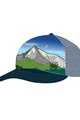 BUFF Kolesarska kapa - TRUCKER KRIVÁŇ - siva/zelena/modra