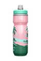 CAMELBAK Kolesarska steklenica za vodo - PODIUM® CHILL - zelena/rožnata